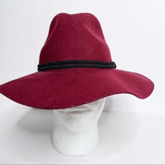 Gap Red Wool Boho Hat Women’s - Picture 1 of 5
